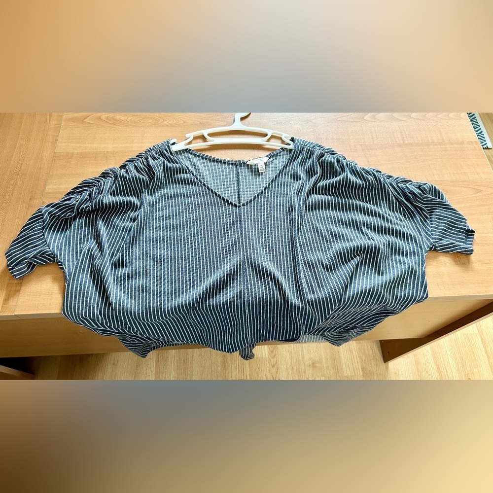 Terra & sky shirt woman size 14w striped top - Picture 3 of 4